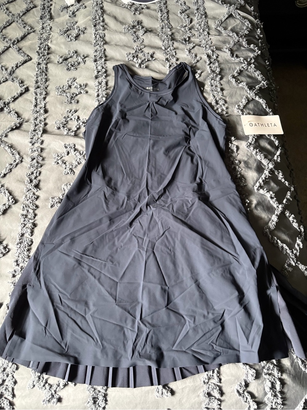 NWT Athleta Match Point Pleated Dress